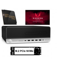  HP Elitedesk 705 G4 SFF AMD Ryzen™5 PRO 2400G@3.9GHz|16GB RAM|256GB SSD|AMD Radeon™ RX Vega 11|Windows 11 Pro Trieda A
